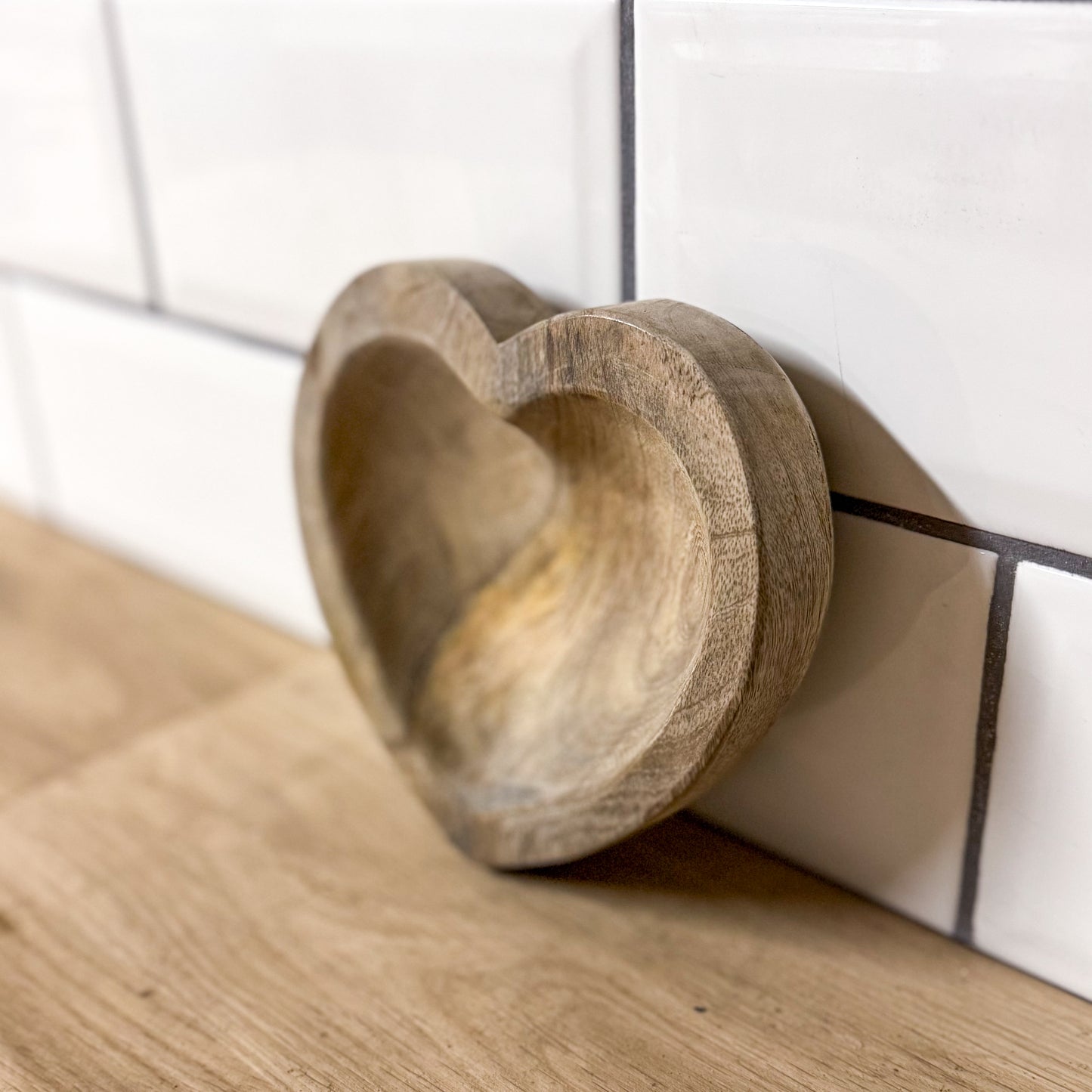 Hand Carved Heart AWS-11