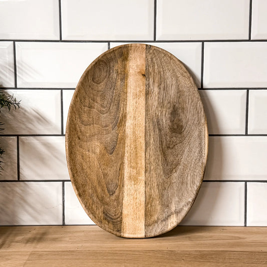 Rounded serving board AW725
